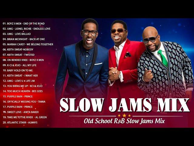 Best 90s R&B Slow Jams Mix - Boyz II Men, Mariah Carey, Marvin Gaye, TLC, Kc & Jojo, R Kelly