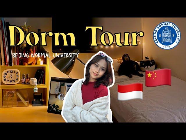  CHINA UNIVERSITY DORM TOUR ! Kuliah S1 di China Vlog | Rantau ke Beijing #5