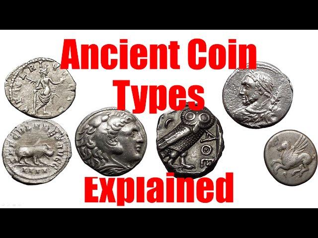 ANCIENT COIN TYPES Explained Guide to Roman Greek Biblical and Byzantine Numismatic Coins