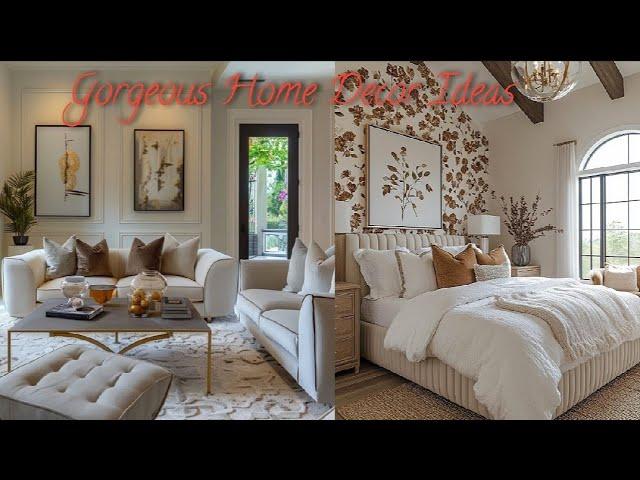 GORGEOUS HOME DECOR IDEAS TO ELEVATE YOUR SPACE/ INTERIOR DESIGNS