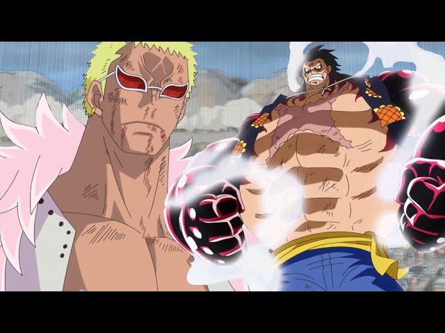 Luffy & Law VS Doflamingo & Trebol AMV