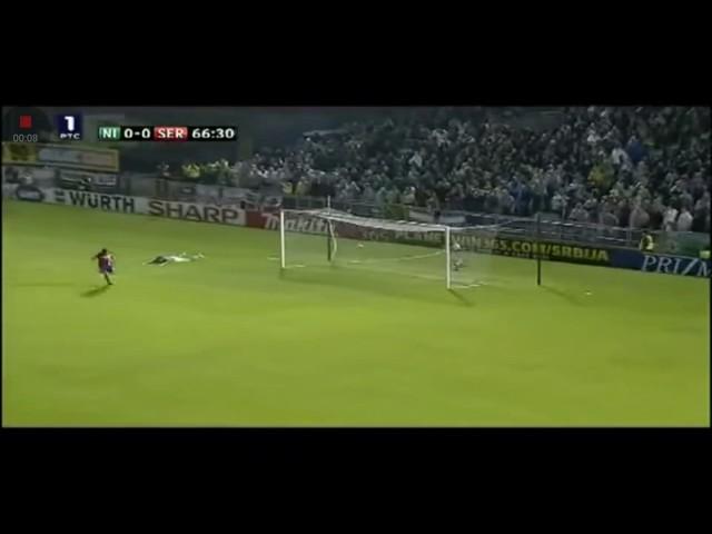 Marko Pantelic goal vs Northern Ireland