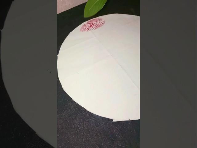 Leaf Art with Allah Name | Unique Islamic Calligraphy Idea ️ | #shorts #art #allah