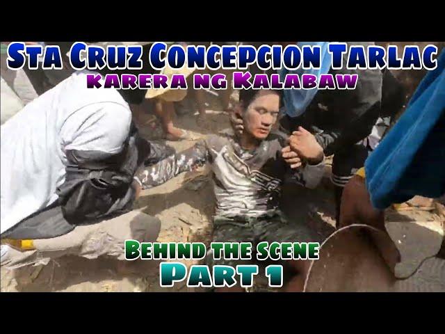 Sta Cruz Concepcion Tarlac Karera ng Kalabaw Behind the scene part 1