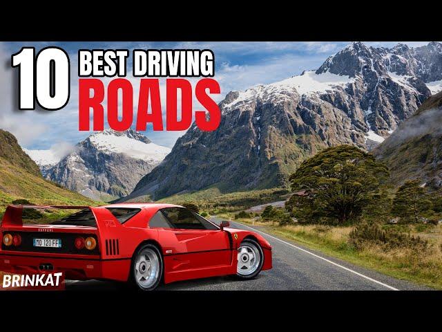 Top 10 Most Beautiful Driving Roads In the World | Bucket List