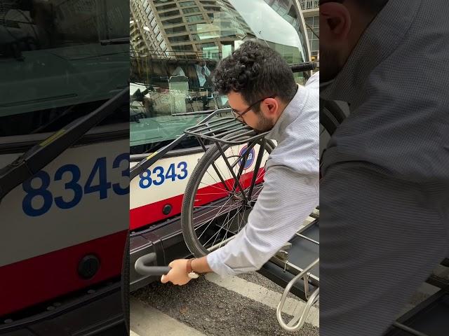 How to load your bike on a CTA bus