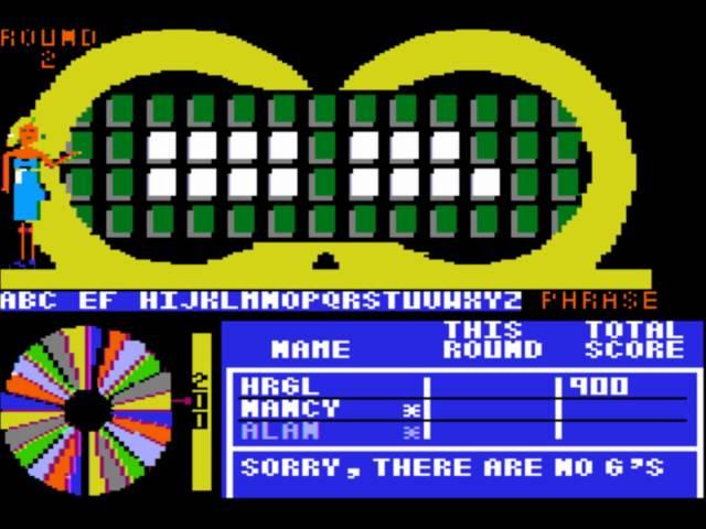 Wheel of Fortune for the Apple II