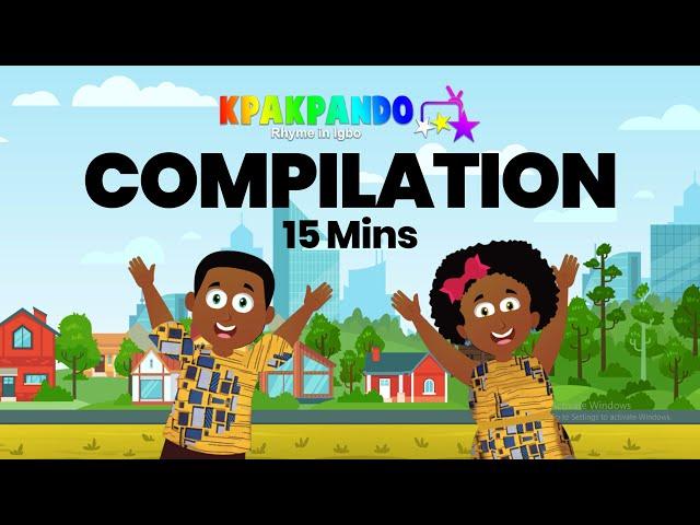 Learn Igbo Alphabets, Rain Rain go Away + Other Nursery Rhymes | Igbo Rhymes for Kids