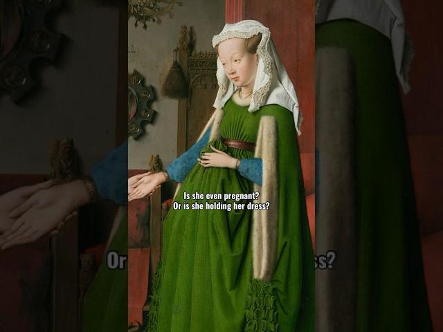 The famous Arnolfini Portrait. #history #art #painting