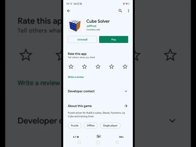 cube solver app