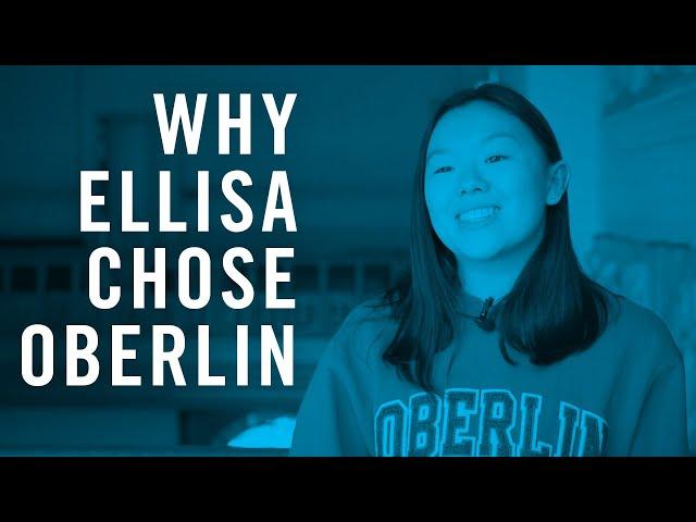 Oberlin College: Why Ellisa Chose Oberlin