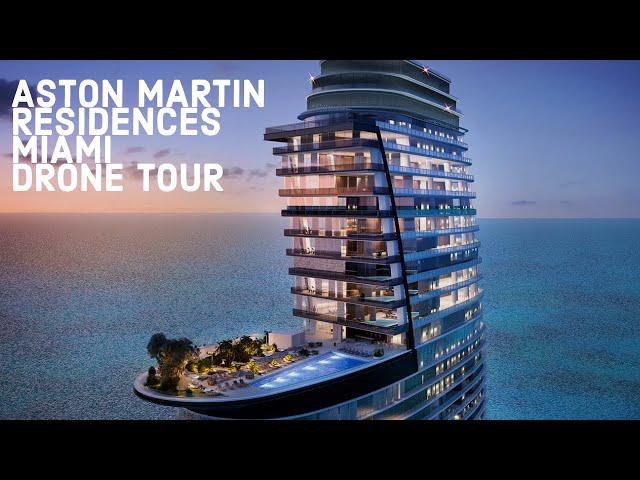 Aston Martin Residences Miami Drone Tour