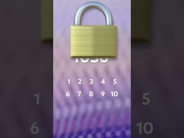 Guess the lock code to get a very special surprise