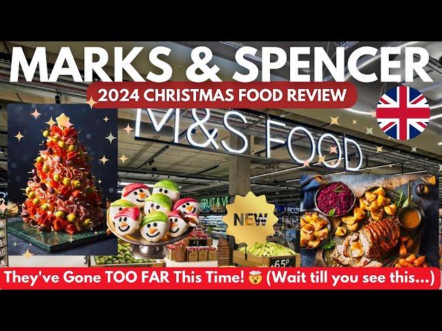 SHOCKING M&S Christmas Food 2024 Revealed!  Collection Left Me Speechless! VLOGMAS Marks & Spencer