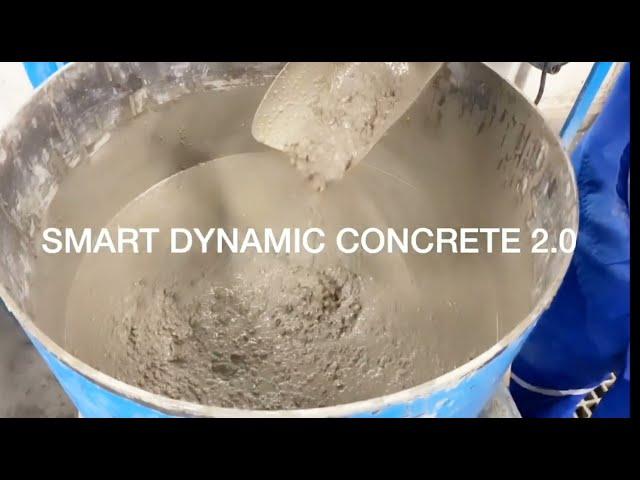 Smart dynamic concrete 2.0 tests | How to make a dynamic concrete