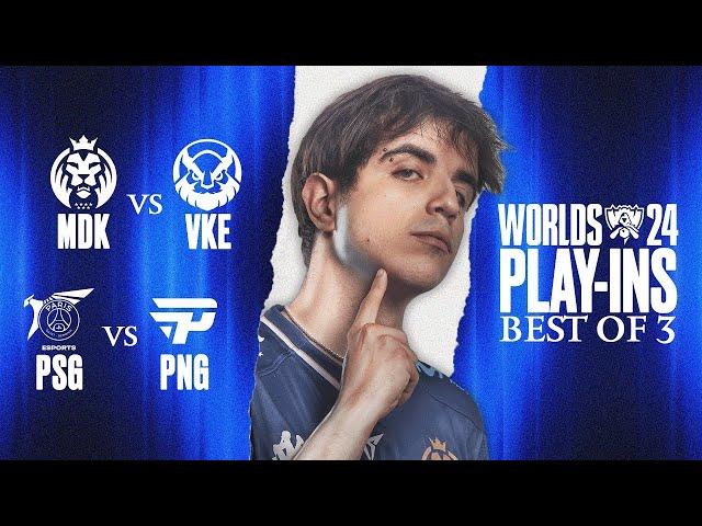 🟢WORLDS PLAYINS TAG 1 | MDK vs VKE ab 14 Uhr🟢 #worlds2024