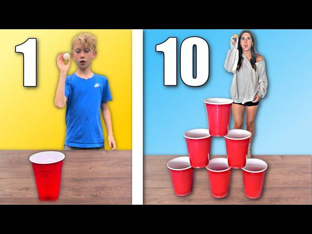 TRICK SHOTS from Level 1 to 10