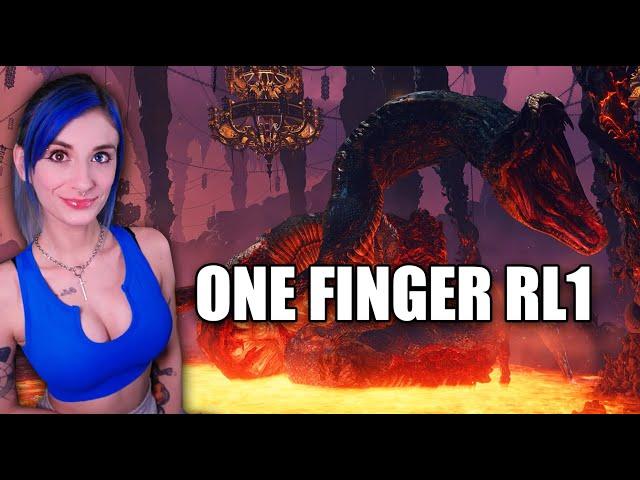 Let's Play ELDEN RING | RL1 ONE FINGER Challenge | Part 1