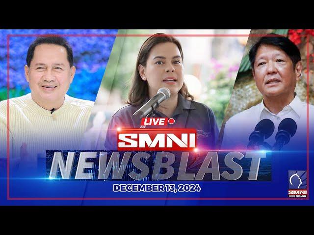 LIVE: SMNI Newsblast | December 13, 2024