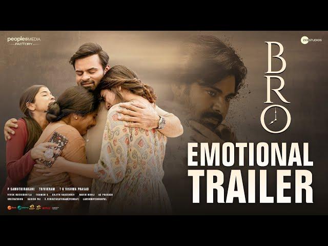 BRO Movie Emotional Trailer | Pawan Kalyan | Sai Dharam Tej | Thaman S | Samuthirakani | Mango Music