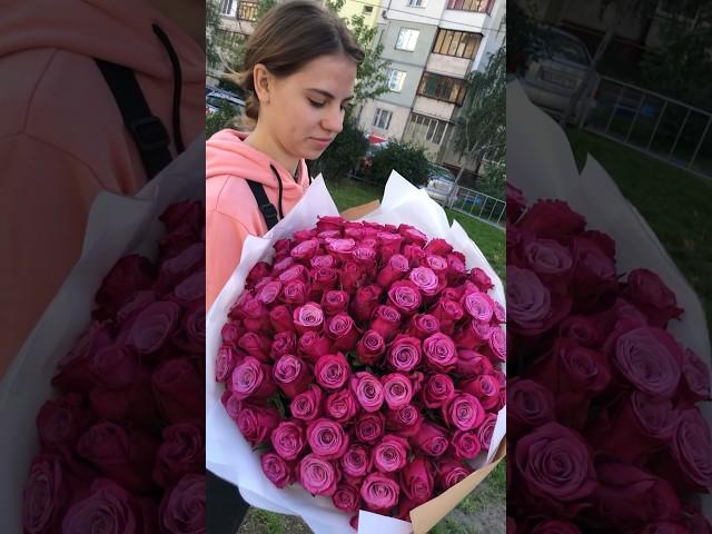 101 троянда#квіти #flowers #київ #florist #bouquet #доставка #rose #love #кохання #101