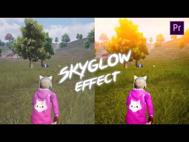 Sky Glow and Color Grading PUBG MOBILE montage | Adobe Premiere Pro(Tutorial)