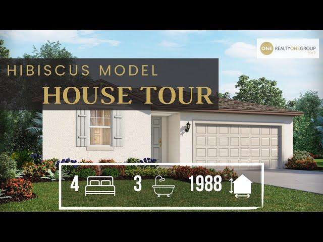 Hibiscus Model Tour - Salt Meadows by Meritage Homes in Parrish, FL