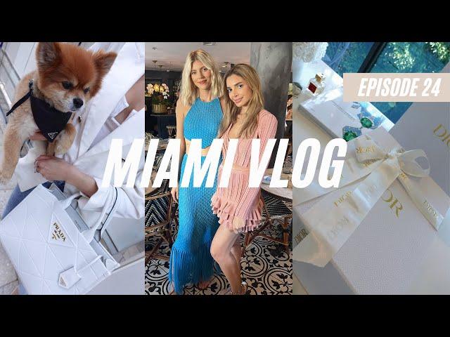 MIAMI VLOG | MAJOR DIOR UNBOXING & INFLUENCER EVENTS 