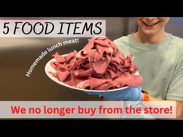 5 Food Items We No Longer Buy | Cook From Scratch With Me