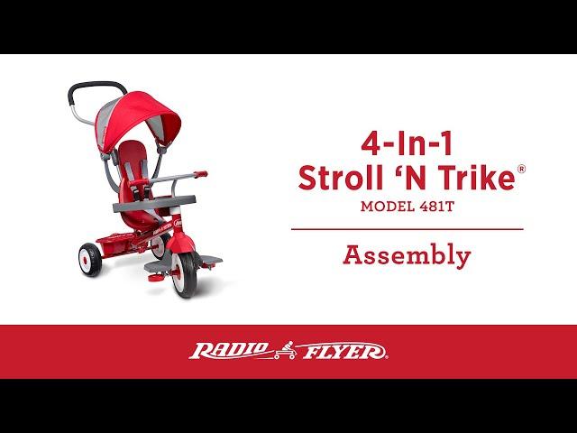 4-in-1 Stroll 'N Trike® Assembly Video | Radio Flyer