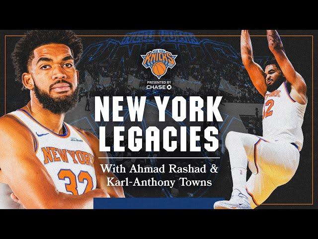 A Conversation with Karl-Anthony Towns | New York Legacies with Ahmad Rashad