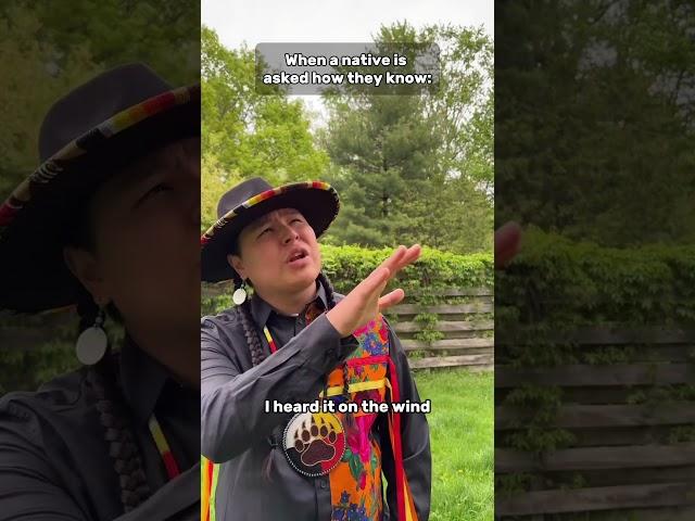 We’re just sacred okay #native #funny #indigenous #skit #nativehumor #comedy