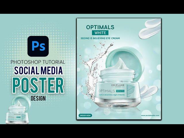 Product Poster Design  in Photoshop  | Photoshop Tutorial