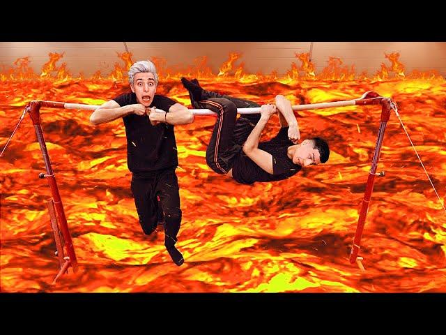 EXTREME THE FLOOR IS LAVA CHALLENGE Part 5