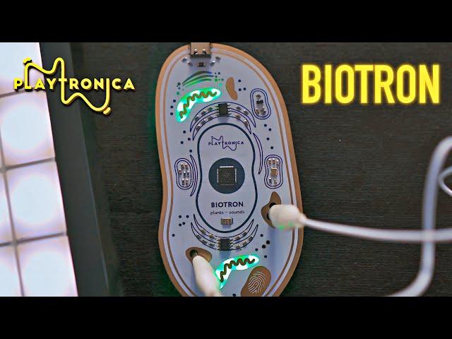  Introducing the BIOTRON from Playtronica!  Bioelectric  MIDI Controller @PlayTronica