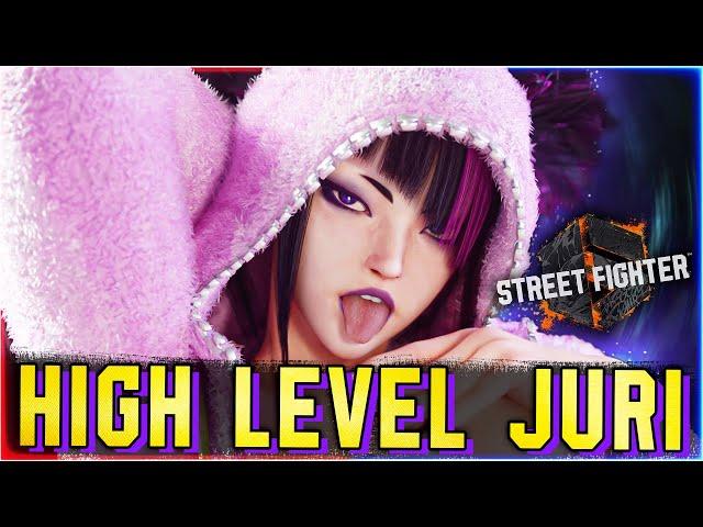 OMG! AiAi's Juri is Going CRAZY!!! Street Fighter 6 High Level Gameplay