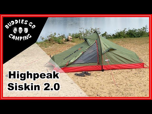 Highpeak | Siskin 2.0 LW | Trekking Zelt | 2 Personen Bikepacking | Decathlon | Review