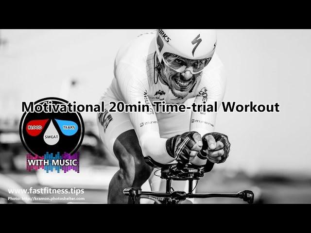 Turbo-training or FTP test 20min motivational footage (128bpm) like FREE Sufferfest workout (no ads)