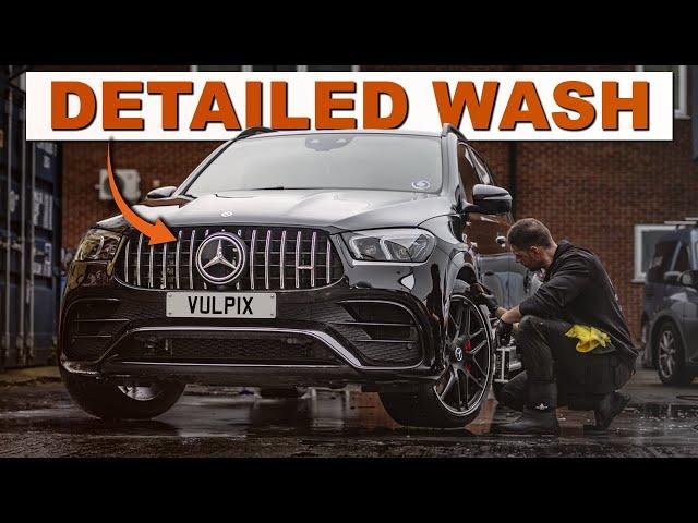 Mercedes V8 GLE Detailed Exterior Wash