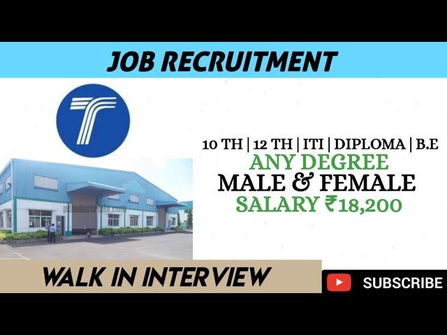 Transenergy Private Limited Job Vacancy||Male & Female||Chennai Jobs||Tamilnadu Jobs||Mnc Jobs||