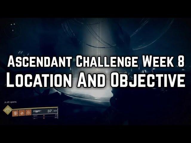 Destiny 2 - Ascendant Challenge Week 8 (Gardens of Esila) Portal Location and Objective