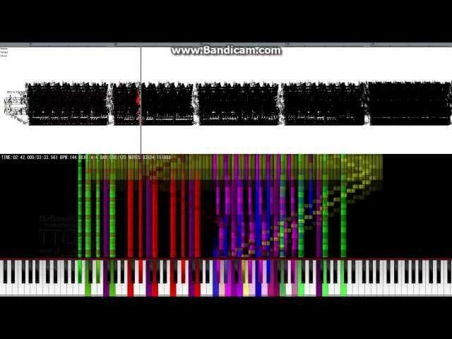 Black score - Christmas mash-up in 3 1/2 minutes