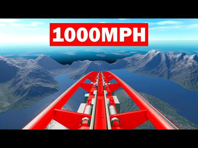 1000 MPH Roller Coaster – Planet Coaster