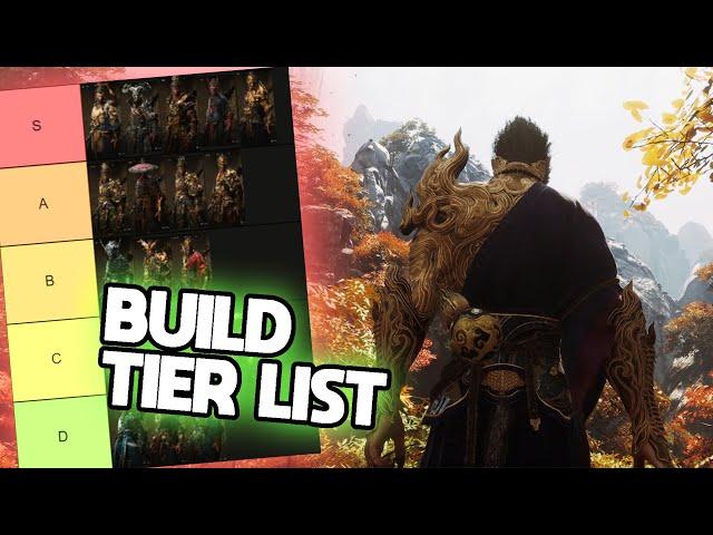 NEW UPDATED Black Myth Wukong Build Tier List