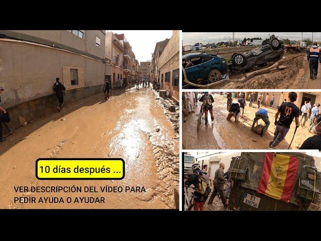 La DANA en Valencia: Picaña, Paiporta, Catarroja, La Orba, Benetusser y La Torre.