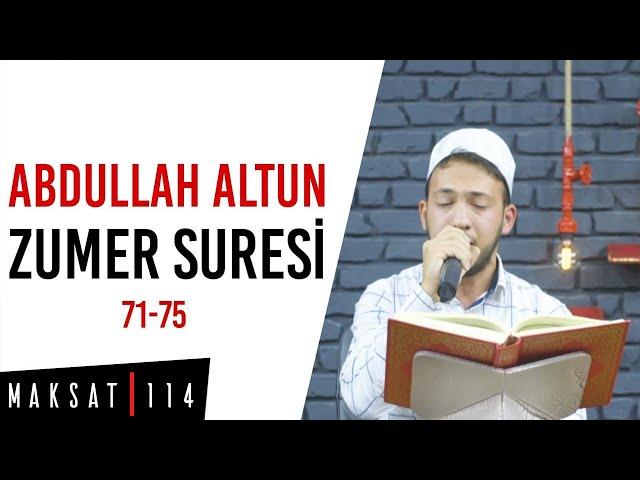 Defalarca Dinletip Ağlatan Zümer Suresi - Abdullah Altun