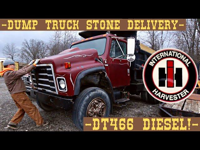 RIDE ALONG! - 1980 International S1854 Dump Truck (DT466 COLD START!)