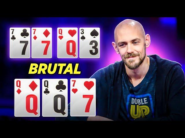 20 minutes of Poker MADNESS: Rollercoaster Hands!