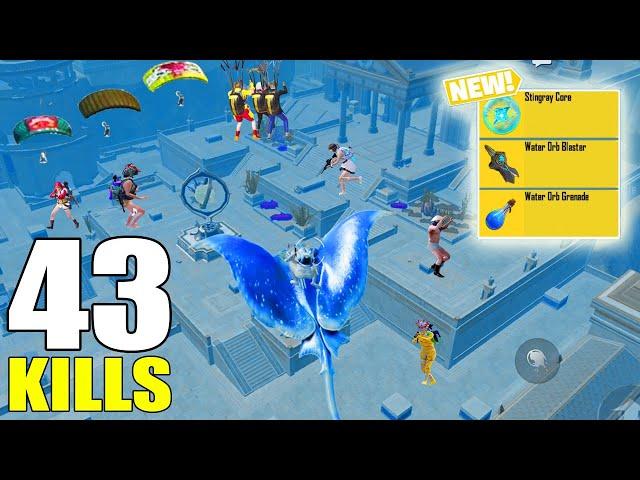 43KillsNEW UPDATE OCEAN ODYSSEY CRAZY RUSH GAMEPLAYpubg mobile bgmi