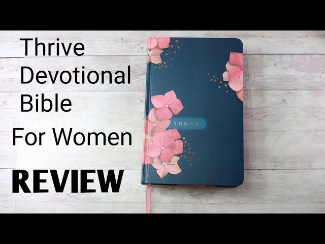 THRIVE DEVOTIONAL BIBLE REVIEW